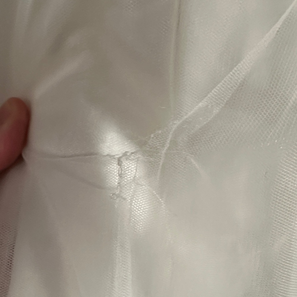 Elegant White Flower Girl or First Communion Dress - Picture 5 of 6